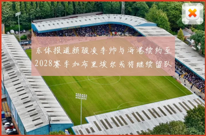 东体报道颜骏凌李帅与海港续约至2028赛季加布里埃尔或将继续留队
