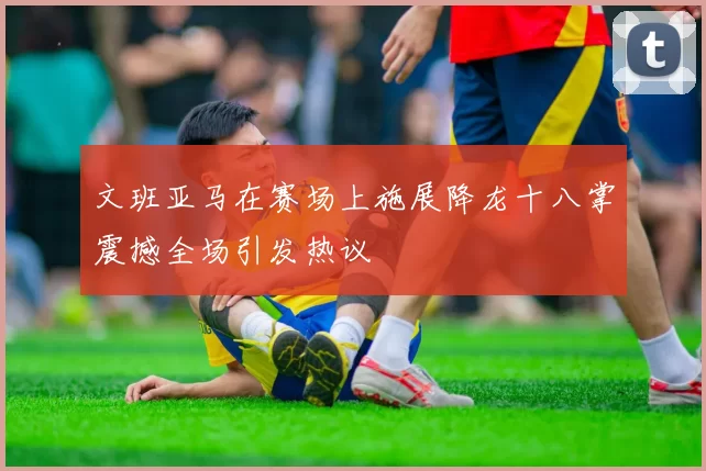 文班亚马在赛场上施展降龙十八掌震撼全场引发热议